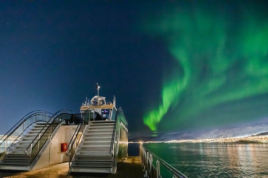 ❄️ Cena bajo auroras boreales en Tromsø (Noruega)