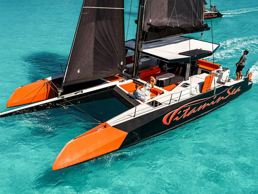⛵ Catamarán en Bora Bora